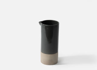 Bundled Item: Charcoal Artisan Vase